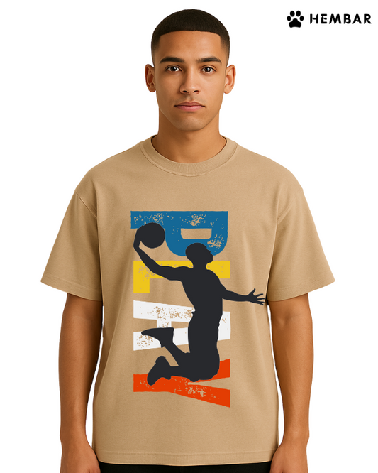 Level up your street game with the latest Oversized Dunk Tee