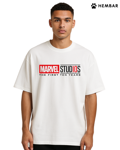 Dead Pool Oversized Back Printed Tee