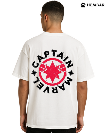 CAPTAIN MARVEL | Premium Oversized Tshirt