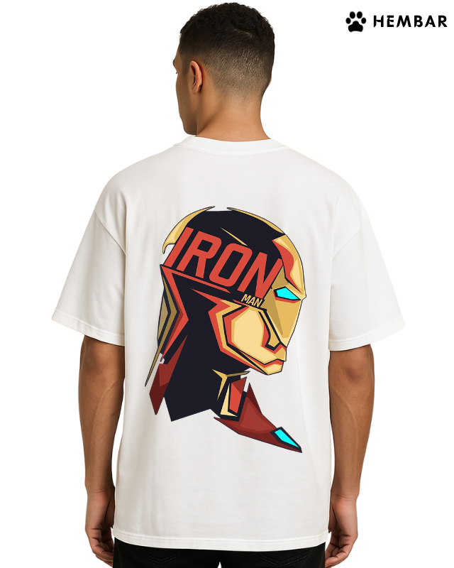 Iron-Man Face | Premium Design Forever | Oversized