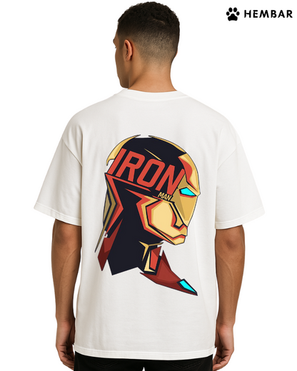 Iron-Man Face | Premium Design Forever | Oversized