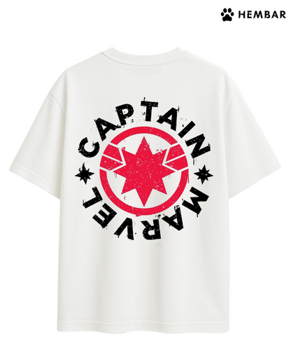 CAPTAIN MARVEL | Premium Oversized Tshirt