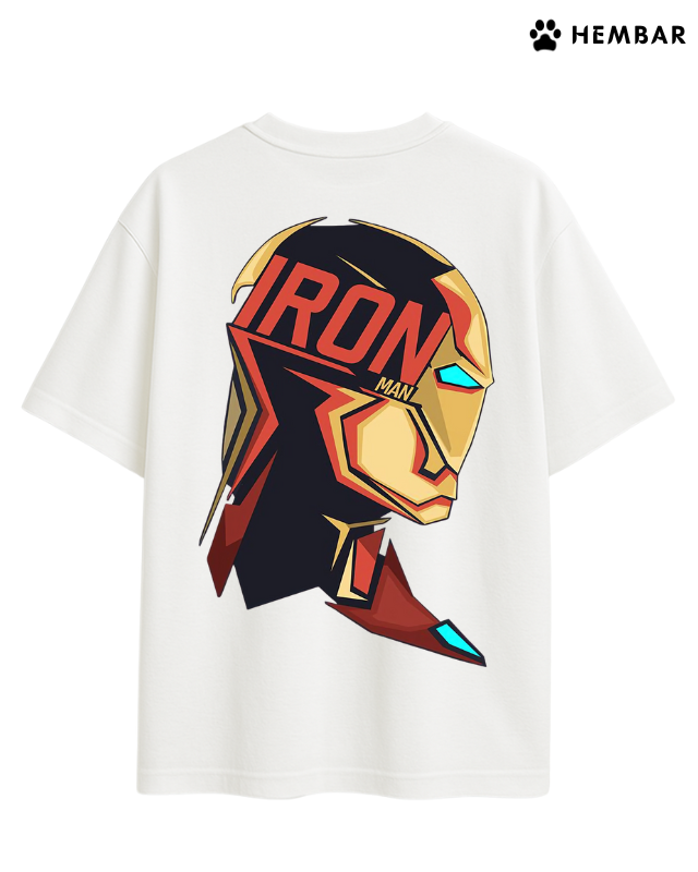 Iron-Man Face | Premium Design Forever | Oversized