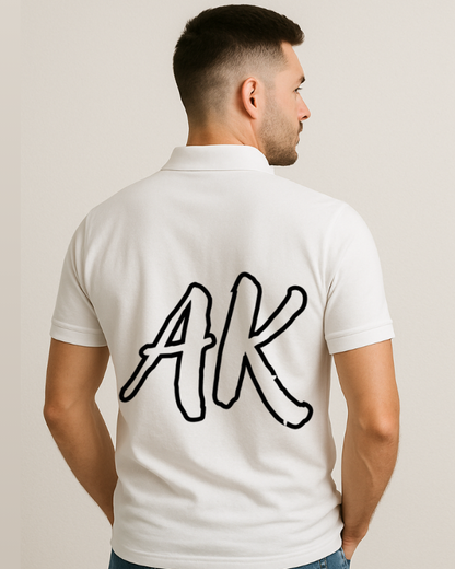 "AK" Printed for AK Fans | Premium Polo Tshirt
