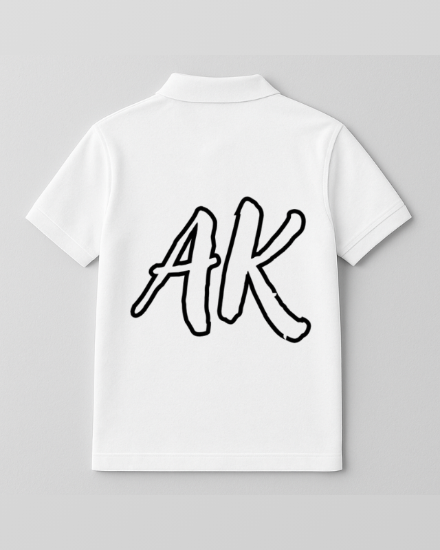 "AK" Printed for AK Fans | Premium Polo Tshirt