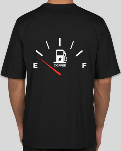 "COFFEE" - Oversized Printed T-Shirt | Black