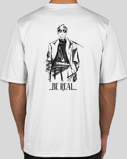"Be Real" Premium Oversized T-shirt | Black